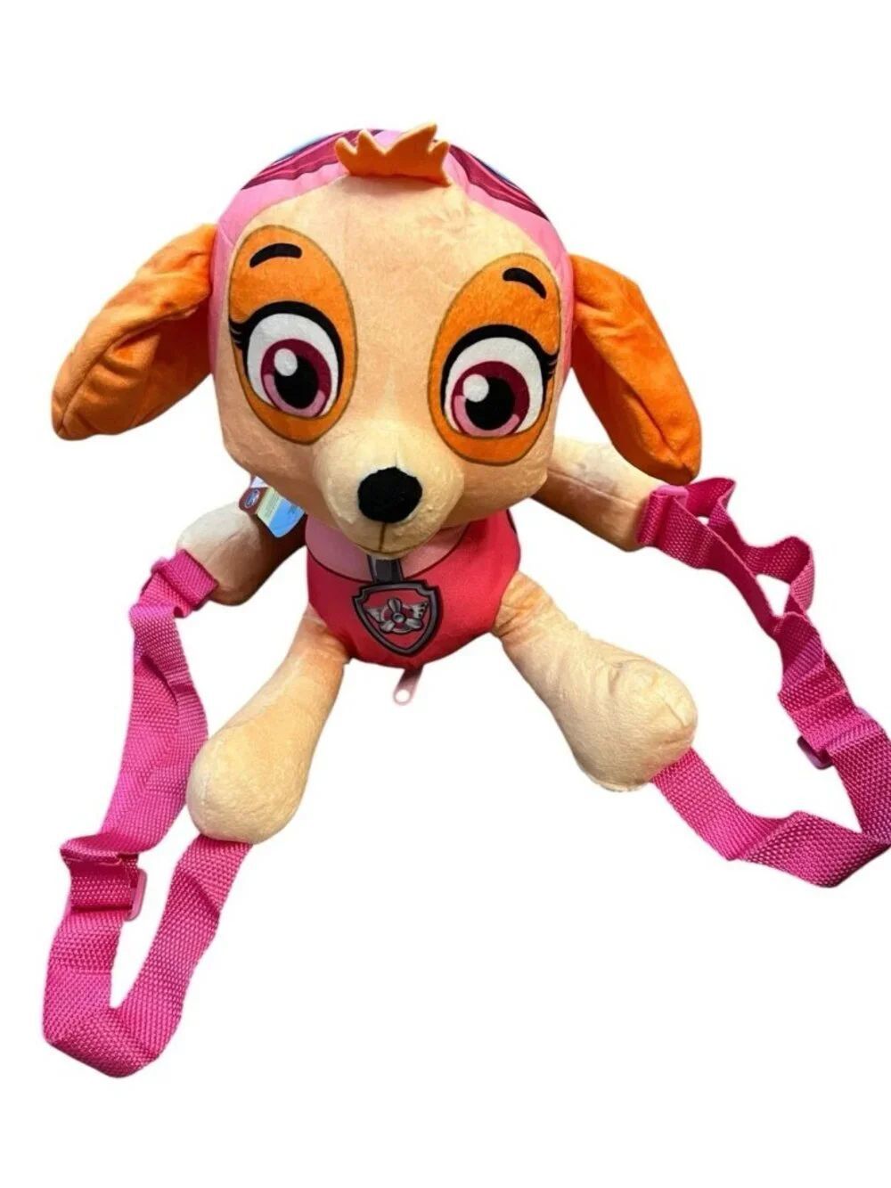 PawβPatrol Childrens Girls Skye Dog 14 in Plush Backpack Nickelodeon NWT